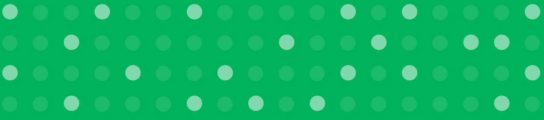 Motif de pois verts et menthe sur fond vert